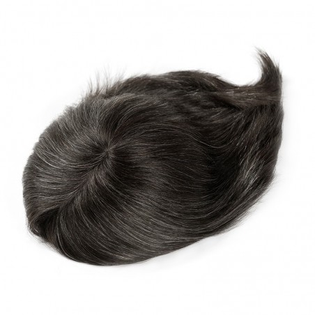 Cronus Men's Hair Thinning Treatment | Full Polyskin Base | European Hair Cronus Men's Hair Thinning Treatment | Full Polyskin Base | European Hair