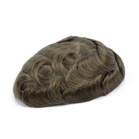 Ares Men's Non Surgical Hair Replacement | French Lace With Skin Around | Best for Daily Wear Ares Men's Non Surgical Hair Replacement | French Lace With Skin Around | Best for Daily Wear