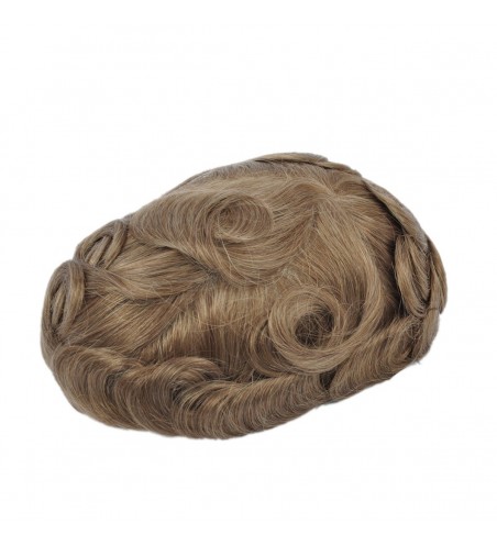 Ares Men's Non Surgical Hair Replacement | French Lace With Skin Around | Best for Daily Wear Ares Men's Non Surgical Hair Replacement | French Lace With Skin Around | Best for Daily Wear