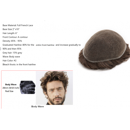 Custom Made Hair System Custom Made Hair System