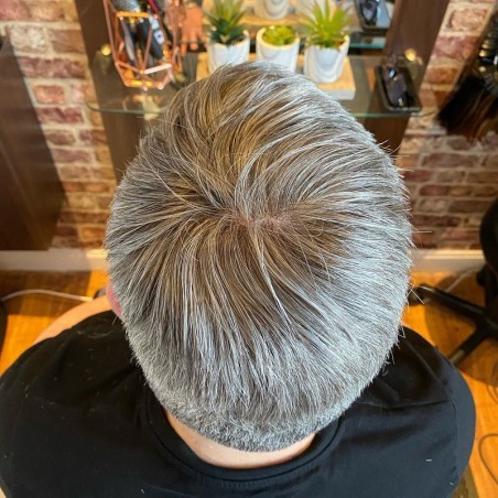 Apollo Men's Toupee Online | Mono with Scallop Front | Men's Hairstyle in Trend Apollo Men's Toupee Online | Mono with Scallop Front | Men's Hairstyle in Trend