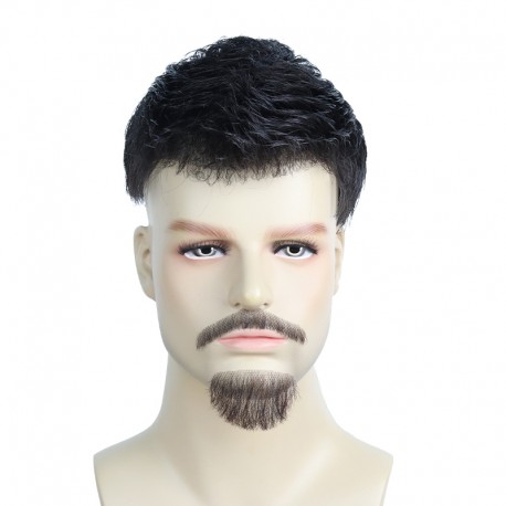 Realistic Fake Beard | 100% Human Hair Hand Made