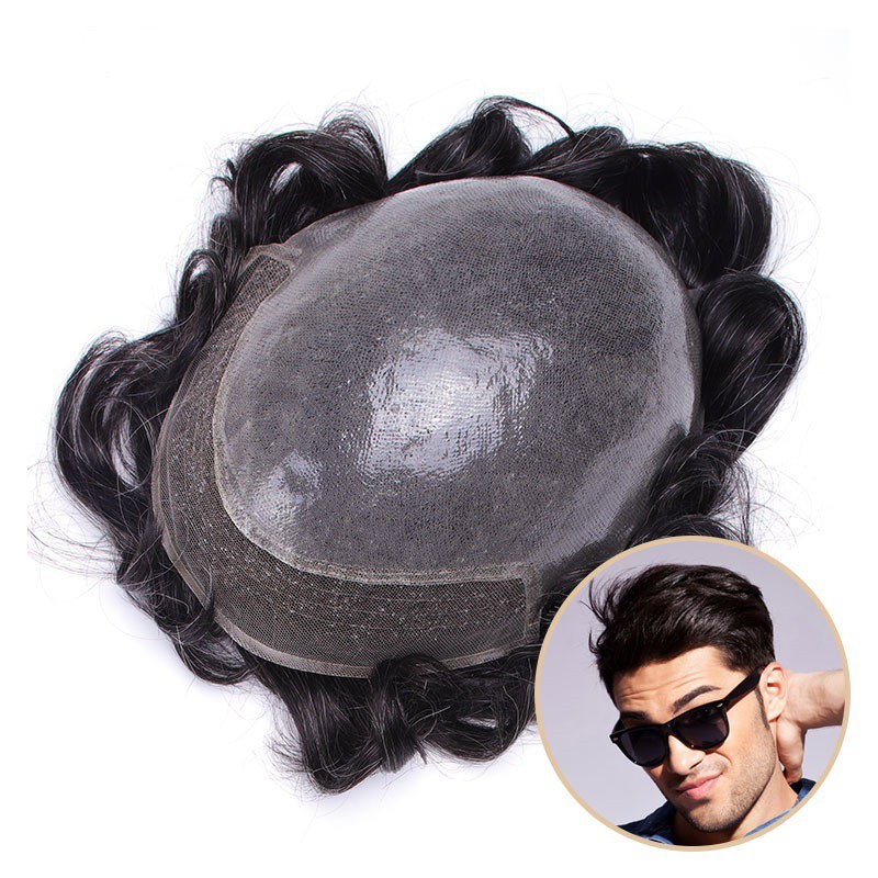 Durable Lace Front Men's Hair Systems Online - Lavividhair Durable Lace Front Men's Hair Systems Online - Lavividhair