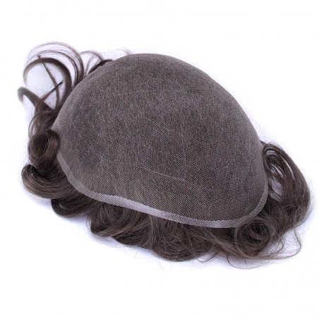 Thor Men's Lace Toupee |Full French Lace Base |Suitable for Humid Climate Thor Men's Lace Toupee |Full French Lace Base |Suitable for Humid Climate
