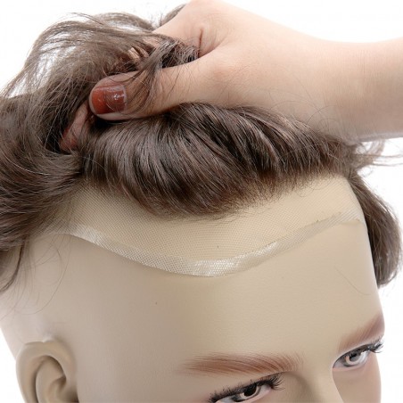 Hades Hair Unit for Men Online | Full German Lace | Medium Length Hair Style for Men Hades Hair Unit for Men Online | Full German Lace | Medium Length Hair Style for Men