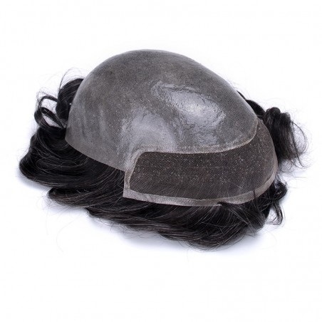 Oceanus Men's Hair System Online | Lace Front with Skin in the Back | Durable Style Oceanus Men's Hair System Online | Lace Front with Skin in the Back | Durable Style