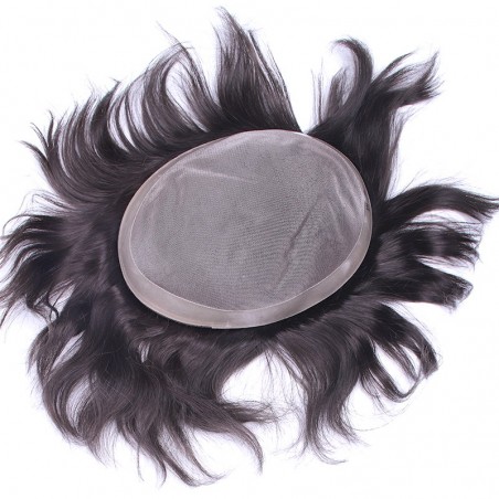 Lapetus Men's Hair Pieces Online | Durable Mono with Poly Coating All Around the Base | Economical Choice Lapetus Men's Hair Pieces Online | Durable Mono with Poly Coating All Around the Base | Economical Choice