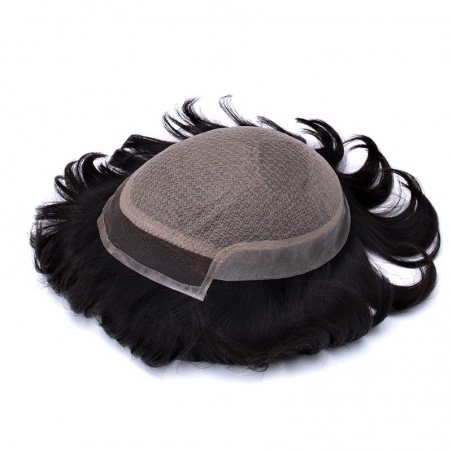 Prometheus Bald Men Hair Pieces Online | Silk Base with Front Lace | luxurious Style Prometheus Bald Men Hair Pieces Online | Silk Base with Front Lace | luxurious Style