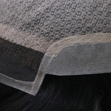 Prometheus Bald Men Hair Pieces Online | Silk Base with Front Lace | luxurious Style Prometheus Bald Men Hair Pieces Online | Silk Base with Front Lace | luxurious Style