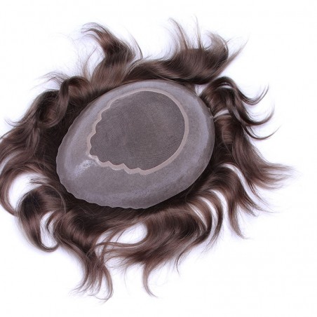 Apollo Men's Toupee Online | Mono with Scallop Front | Men's Hairstyle in Trend Apollo Men's Toupee Online | Mono with Scallop Front | Men's Hairstyle in Trend
