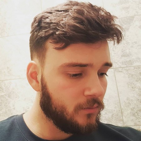 Apollo Men's Toupee Online | Mono with Scallop Front | Men's Hairstyle in Trend Apollo Men's Toupee Online | Mono with Scallop Front | Men's Hairstyle in Trend