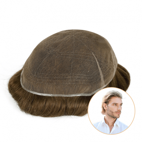 LaVivid Adrian | Virgin European Hair System | Full Swiss Lace |
