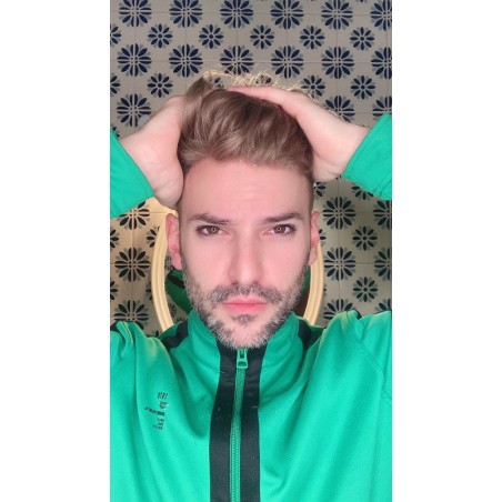 Coeus Mens Hair Replacement Unit |Full Thin Skin Base |Men's Hairstyle for Curly Hair Coeus Mens Hair Replacement Unit |Full Thin Skin Base |Men's Hairstyle for Curly Hair