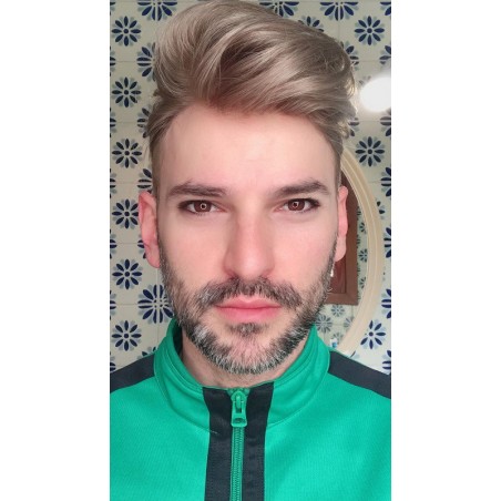Coeus Mens Hair Replacement Unit |Full Thin Skin Base |Men's Hairstyle for Curly Hair Coeus Mens Hair Replacement Unit |Full Thin Skin Base |Men's Hairstyle for Curly Hair