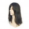 Noah 14'' Men's Long Hair Toupee in 1B Off Black | Men's Long Haircut Style Noah 14'' Men's Long Hair Toupee in 1B Off Black | Men's Long Haircut Style