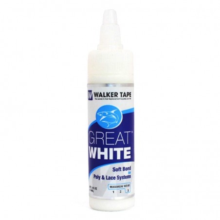 Toupee Glue Walker Great White | Water Based | Skin Safe and Bacteria Resistant