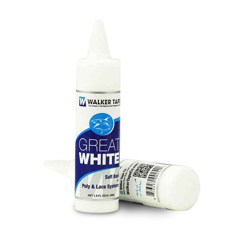 Great White Toupee Glue Skin Safe and Bacteria Resistant