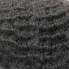 Niles African American Toupee for Black Men in 8mm Rod Size Curl | Short Curly Human Hair Niles African American Toupee for Black Men in 8mm Rod Size Curl | Short Curly Human Hair