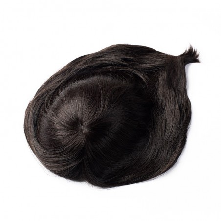 Cronus Men's Hair Thinning Treatment | Full Polyskin Base | European Hair Cronus Men's Hair Thinning Treatment | Full Polyskin Base | European Hair