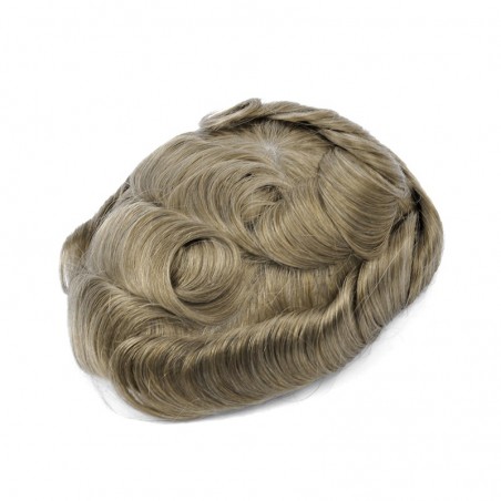 Ares Men's Non Surgical Hair Replacement | French Lace With Skin Around | Best for Daily Wear Ares Men's Non Surgical Hair Replacement | French Lace With Skin Around | Best for Daily Wear