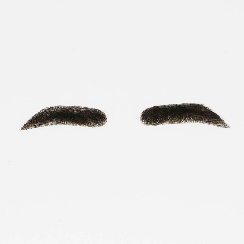 Human Hair Stick On Eyebrow Wigs for Men
