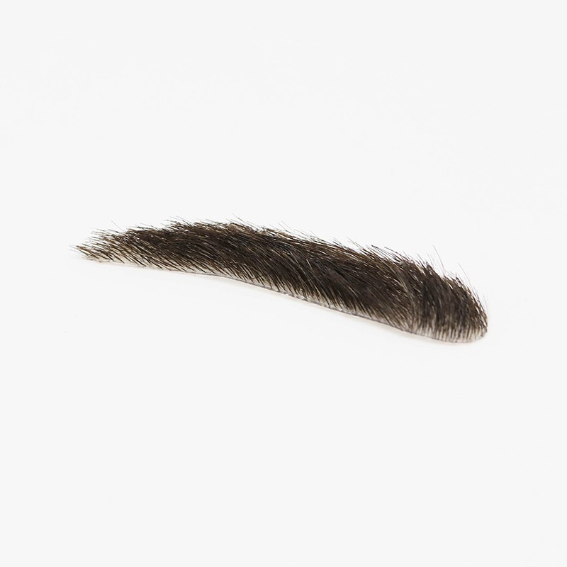 Human Hair Stick On Eyebrow Wigs for Men