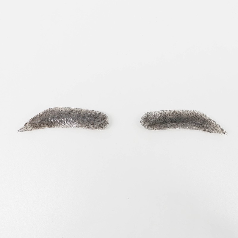 Human Hair Stick On Eyebrow Wigs for Men