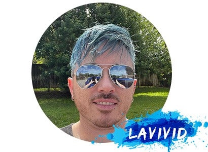 How I Colored My Hair System?