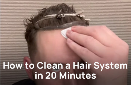 How to Clean a Hair System in 20 Minutes: The "Weekend Reset" Guide