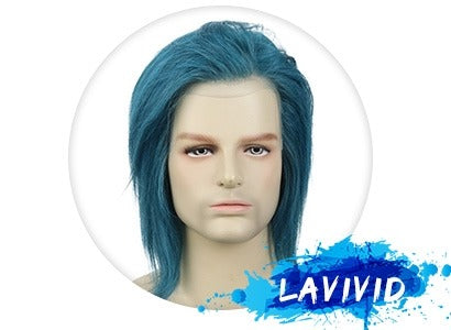 Rock the Look of A Blue Wig – LaVivid Azriel Men’s Wig