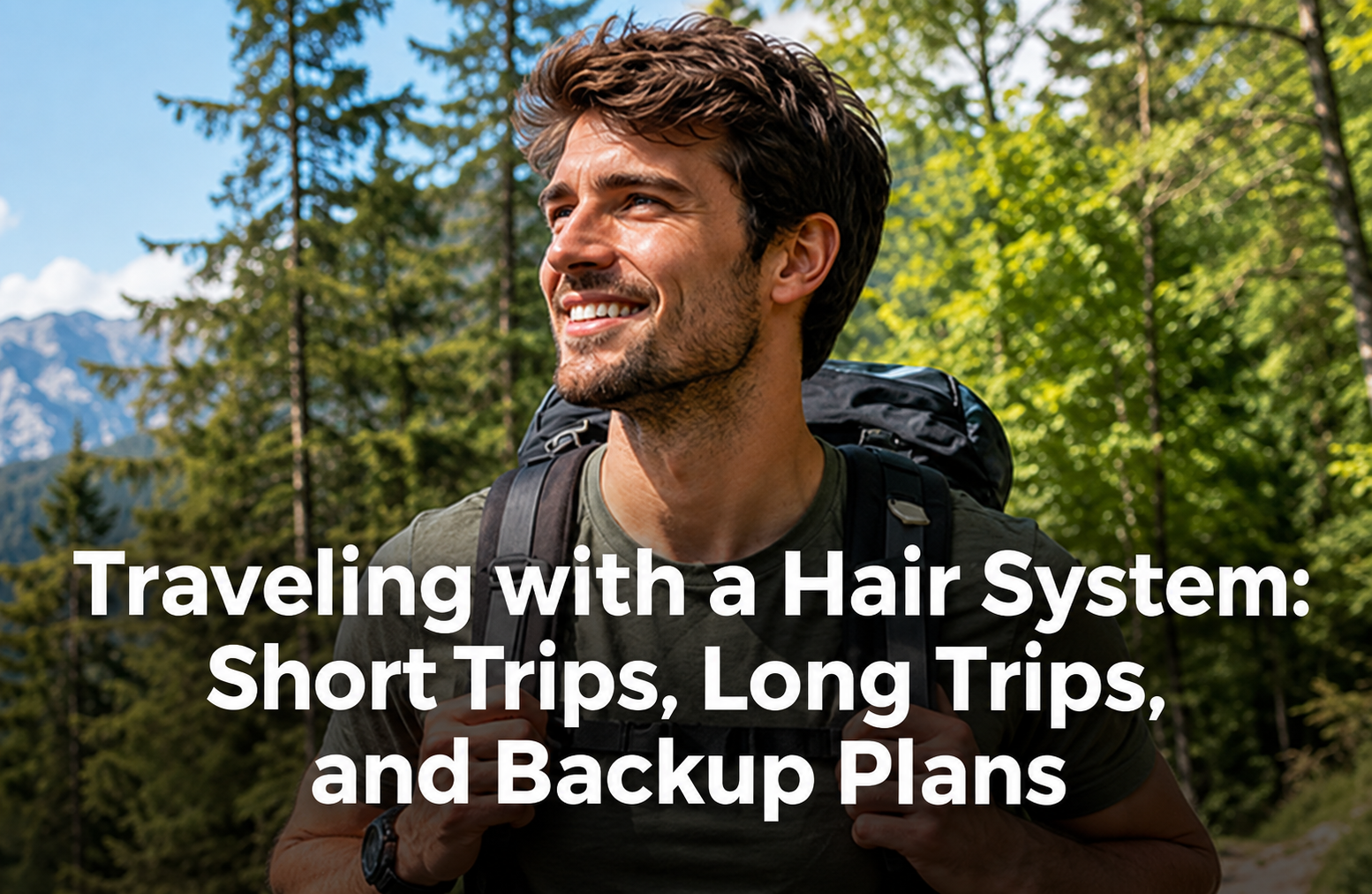 Traveling with a Hair System: Short Trips, Long Trips, and Backup Plans