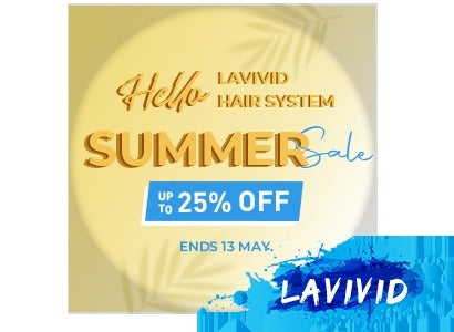 Lavivid Summer Sale: Exclusive Discounts on Men's Hair Systems