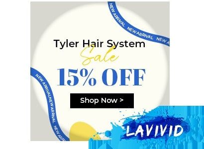 Get Tyler, Our Best-Selling Men’s Hair System at 15% Off!
