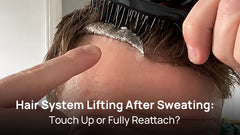 LaVivid Hair System Lifting After Sweating Touch Up or Fully Reattach