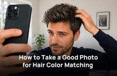 How to Take a Good Photo for Hair Color Matching
