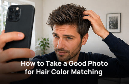 How to Take a Good Photo for Hair Color Matching