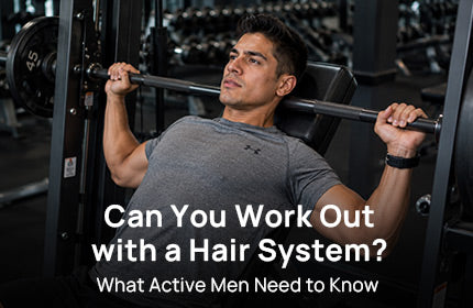 Can You Work Out with a Hair System? What Active Men Need to Know