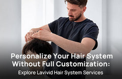 Personalize Your Hair System Without Full Customization: Explore Lavivid Hair System Services