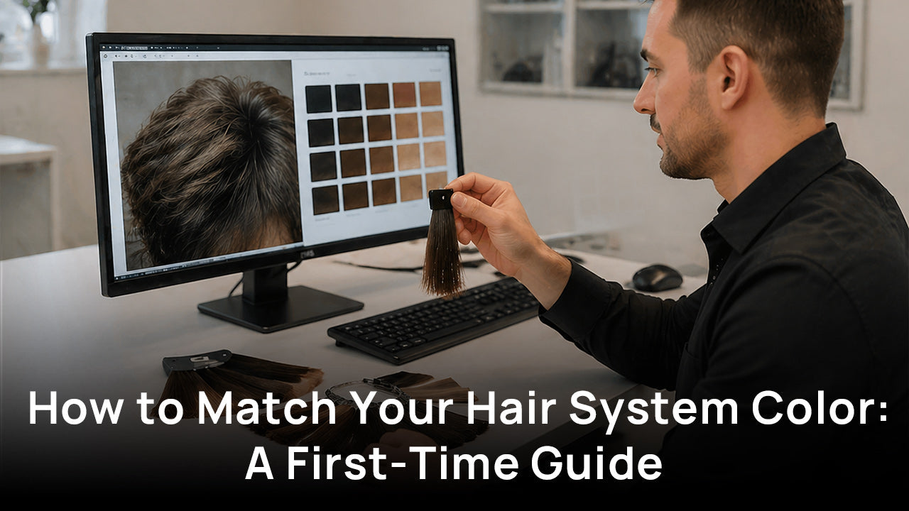 How to Match Your Hair System Color: A First-Time Guide