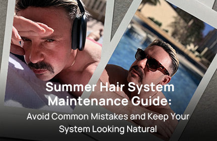 Hair System Maintenance for Beginners: Summer Care Tips, Adhesive Advice & Common Mistakes
