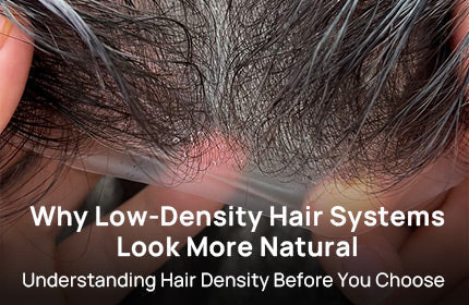 Why Low-Density Hair Systems Look More Natural: Understanding Hair Density Before You Choose