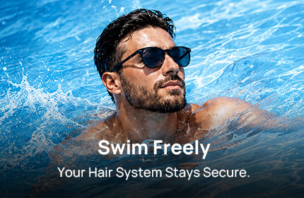 How to Swim with a Hair System Without Worry?