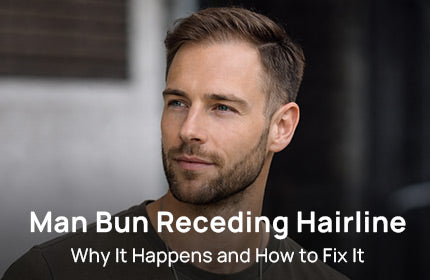 Man Bun Receding Hairline: Why It Happens and How to Fix It