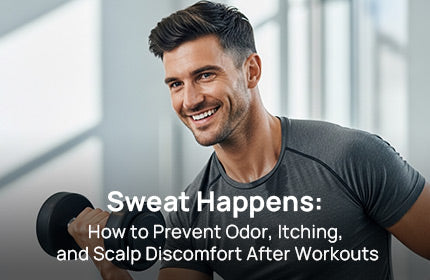 Sweat Happens: How to Prevent Odor, Itching, and Scalp Discomfort After Workouts