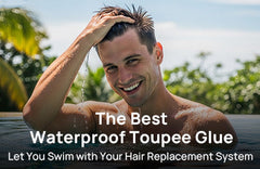 The Best Waterproof Toupee Glue, Let You Swim with Your Hair Replacement System