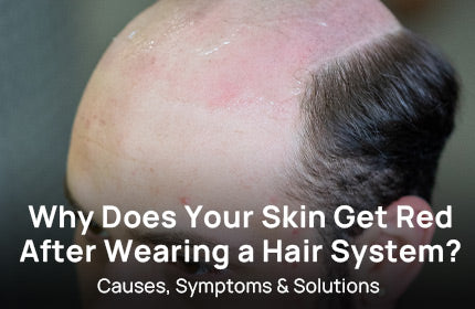 Why Does Your Skin Get Red After Wearing a Hair System? Causes, Symptoms & Solutions