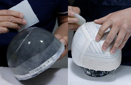 HOW TO MAKE A TOUPEE TEMPLATE