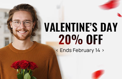 Love Starts with Confidence, Valentine’s Day 20% OFF Hair Systems