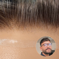 Mars | Natural Graduated Density Hairline | Full Swiss Lace Base