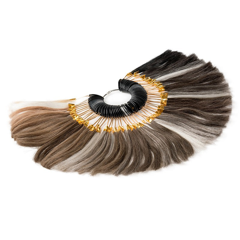 Hair System Color Chart | Toupee Hair Sample for Matching Your Hair Color